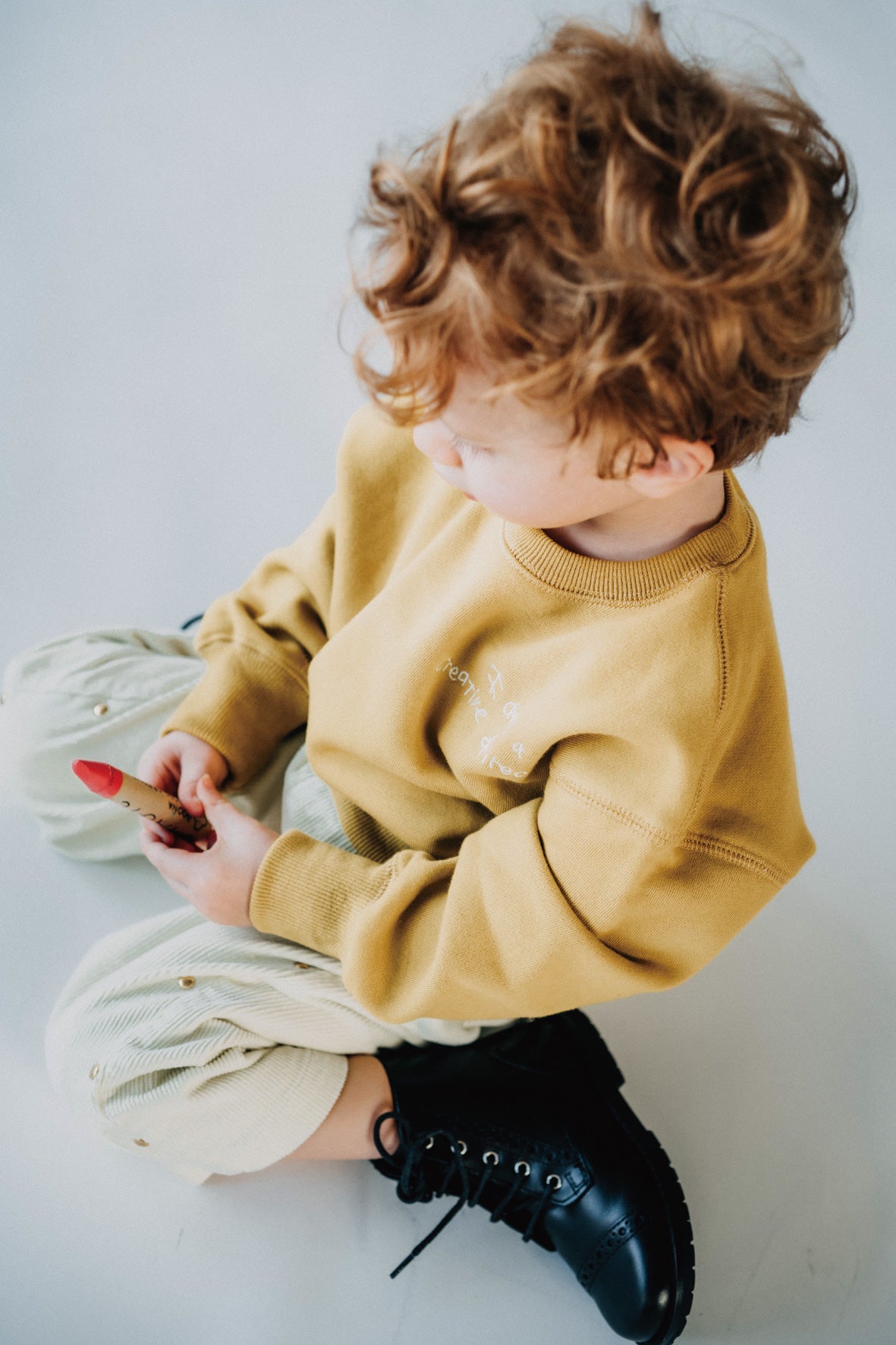 “Creative Director” Sweatshirt (mustard)