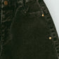 Embellished Corduroy Pants(black)