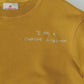 “Creative Director” Sweatshirt (mustard)