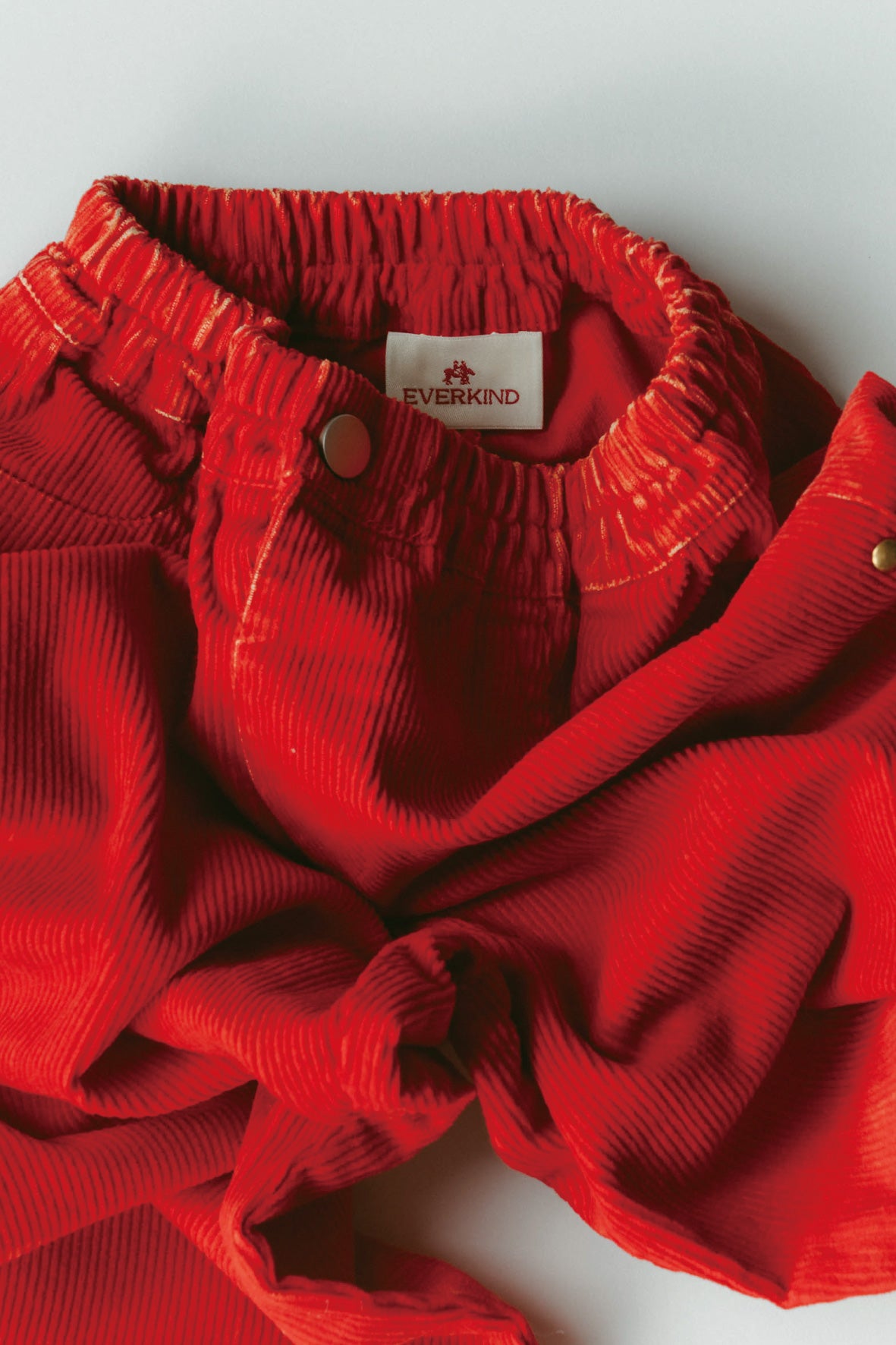 Embellished Corduroy Pants(red)