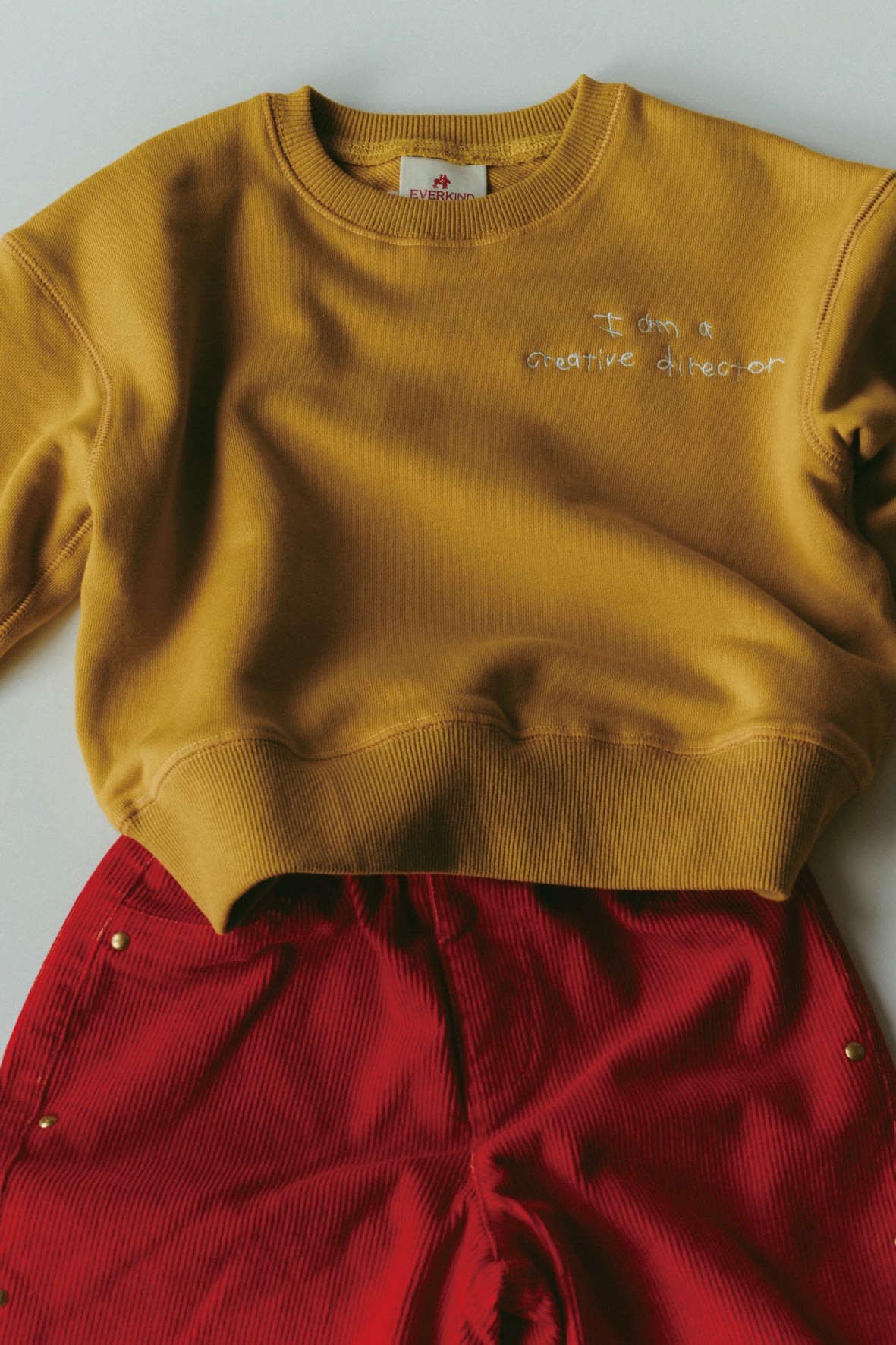 “Creative Director” Sweatshirt (mustard)