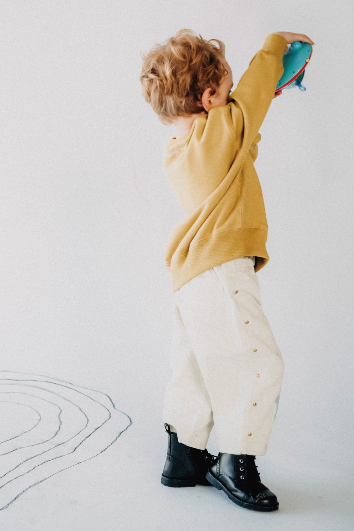 Embellished Corduroy Pants(lime)