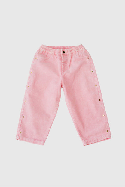 Embellished Corduroy Pants(pink)