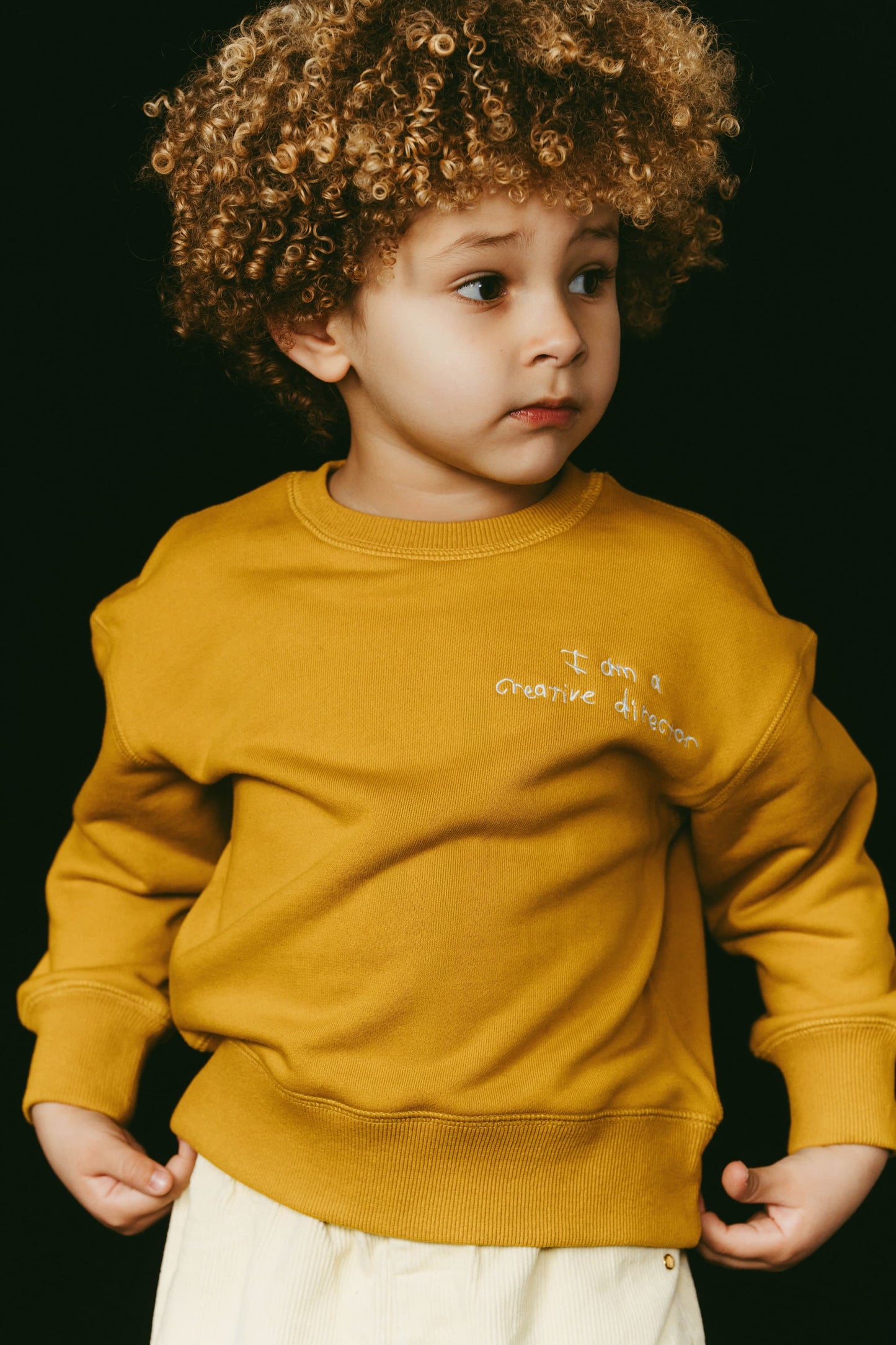 “Creative Director” Sweatshirt (mustard)