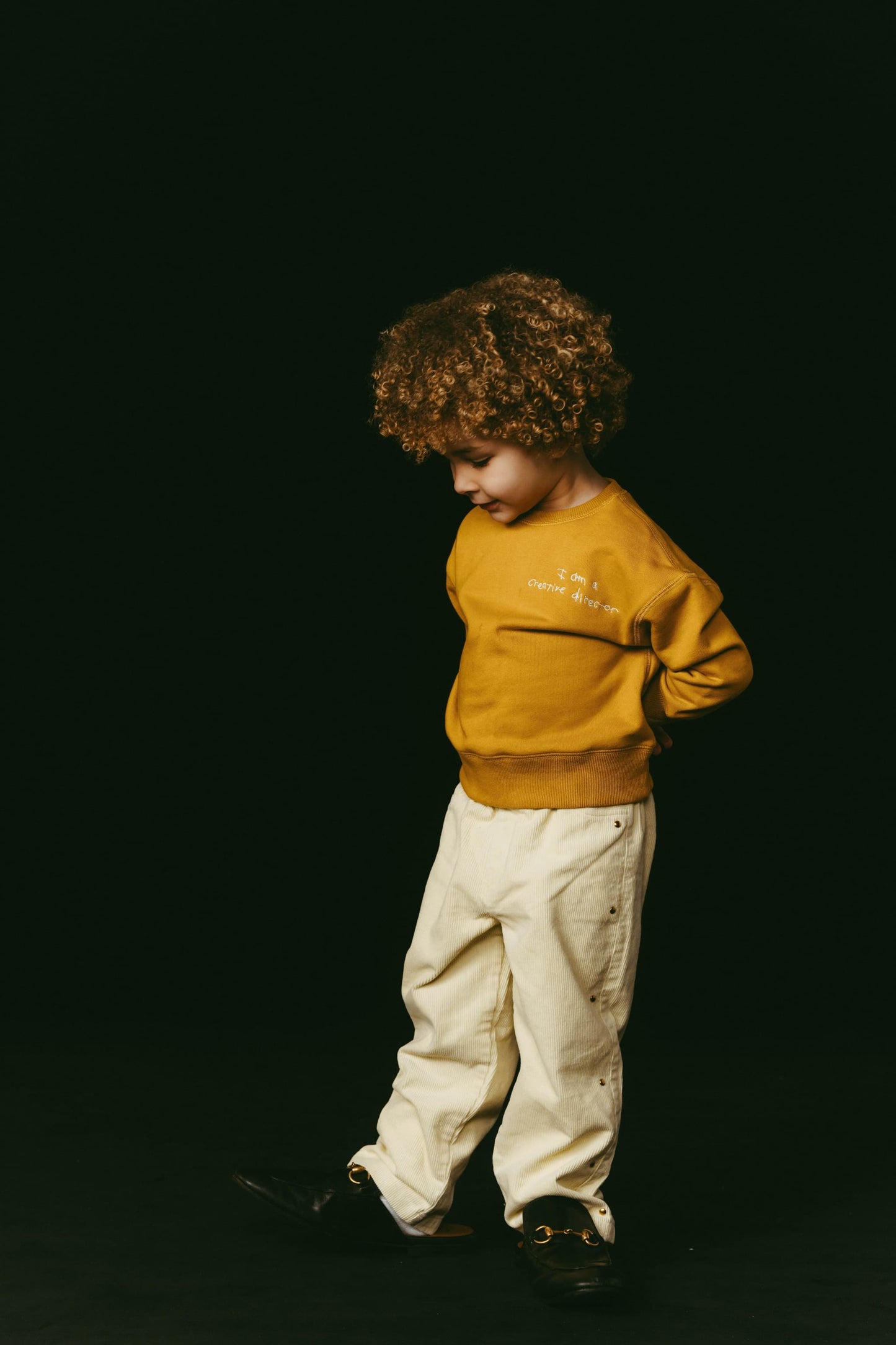 “Creative Director” Sweatshirt (mustard)