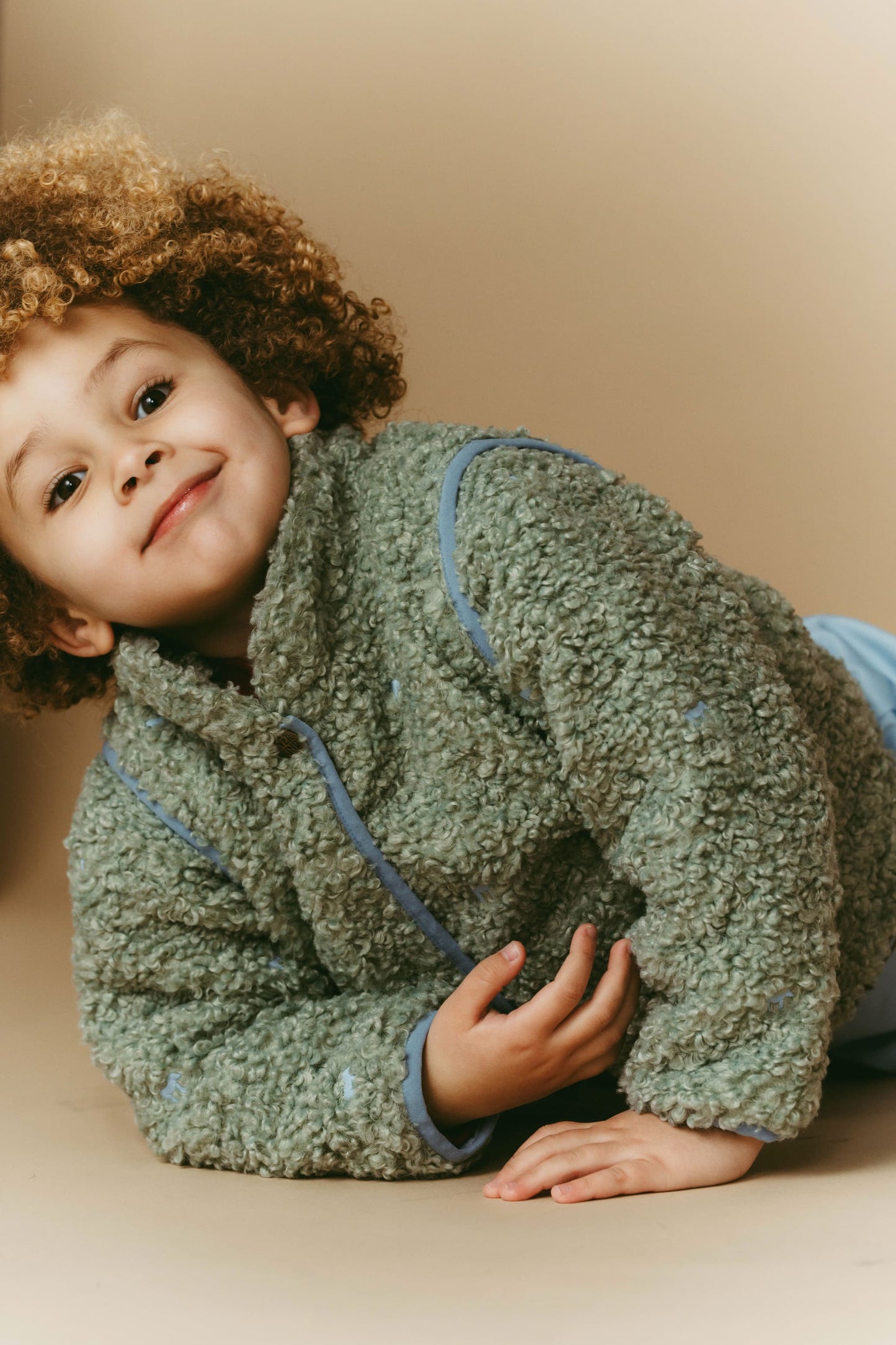 Convertible Boa Fleece Jacket(green)