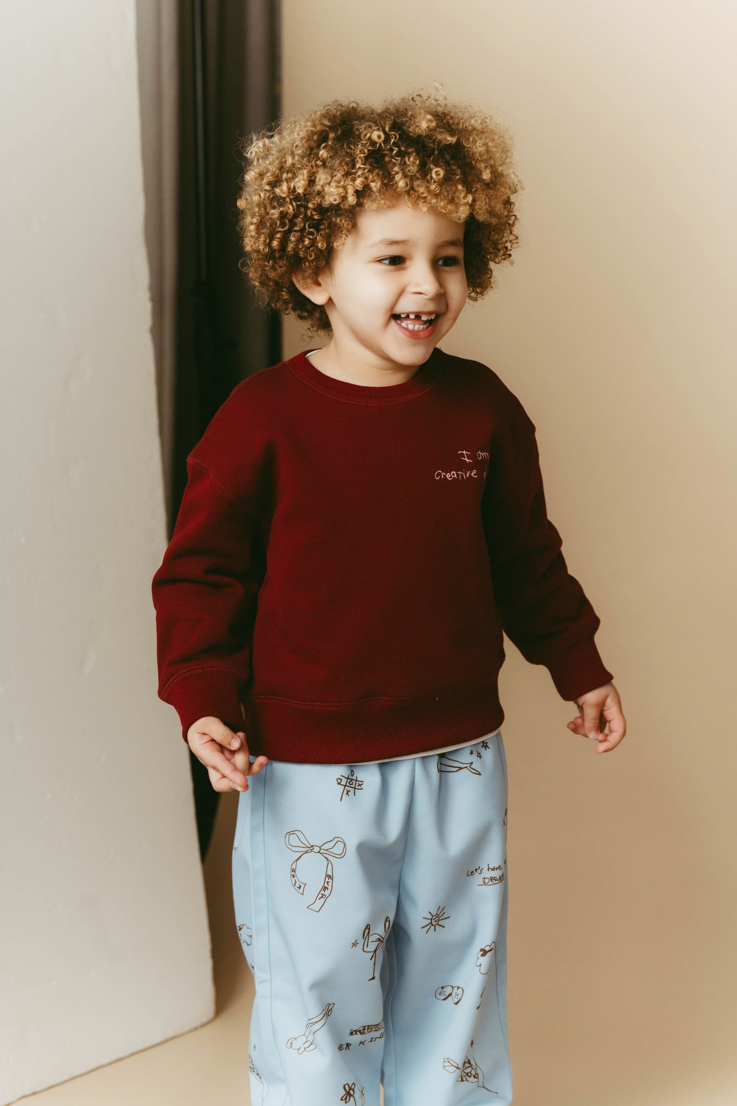 “Creative Director” Sweatshirt(bordeaux)
