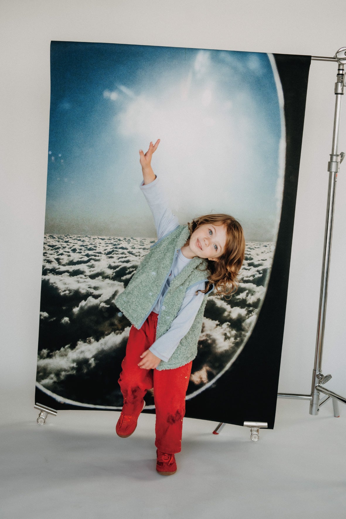 Convertible Boa Fleece Jacket(green)