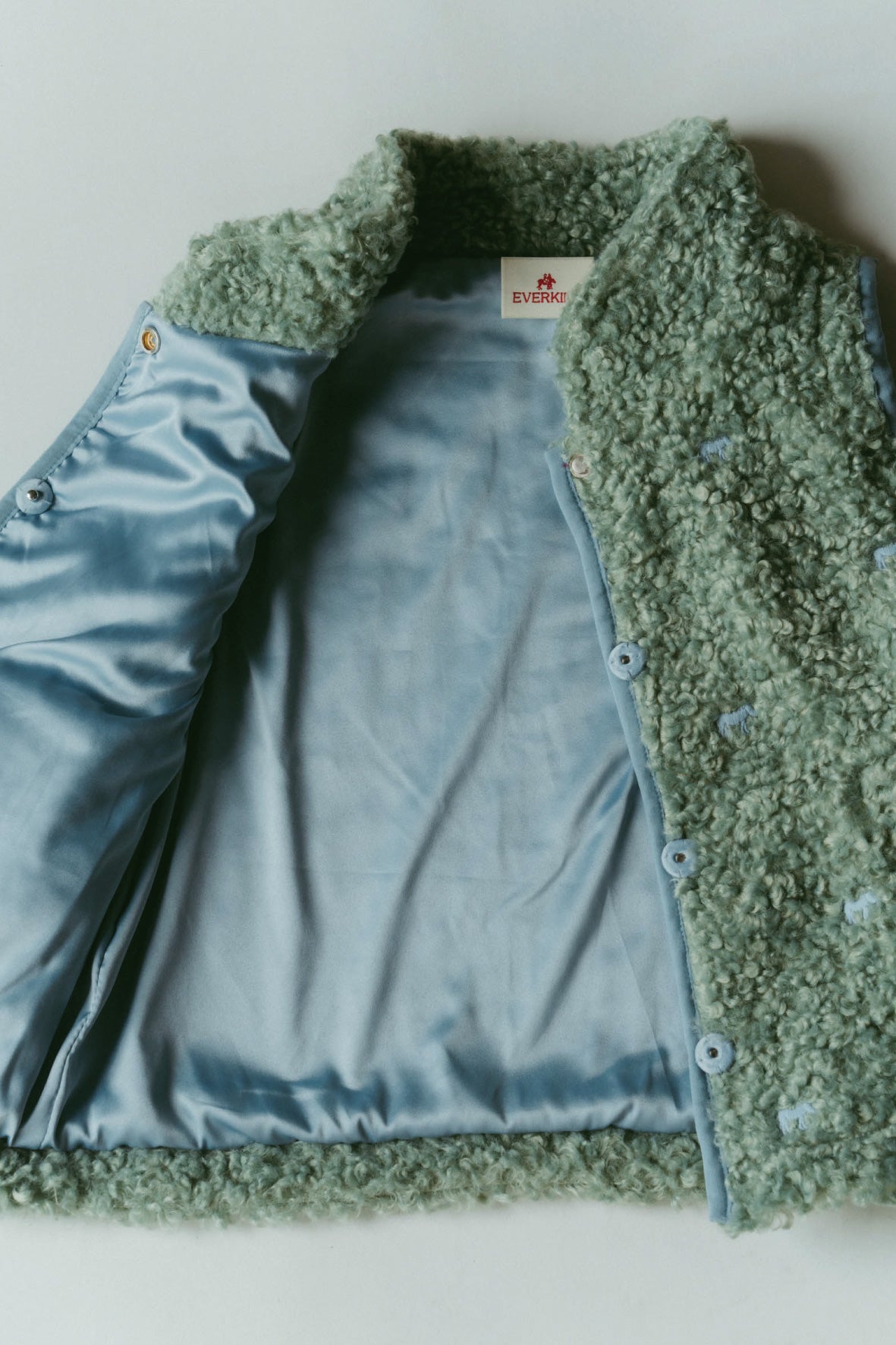 Convertible Boa Fleece Jacket(green)