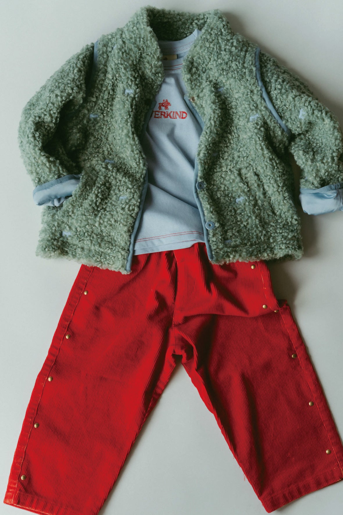 Convertible Boa Fleece Jacket(green)