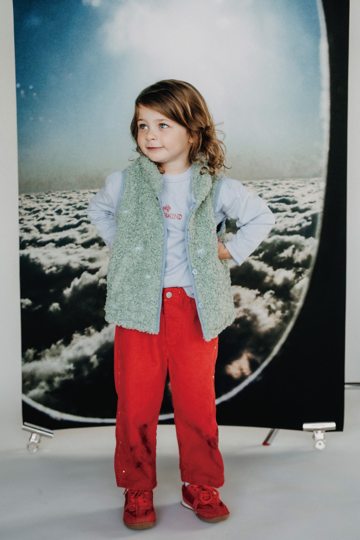 Convertible Boa Fleece Jacket(green)