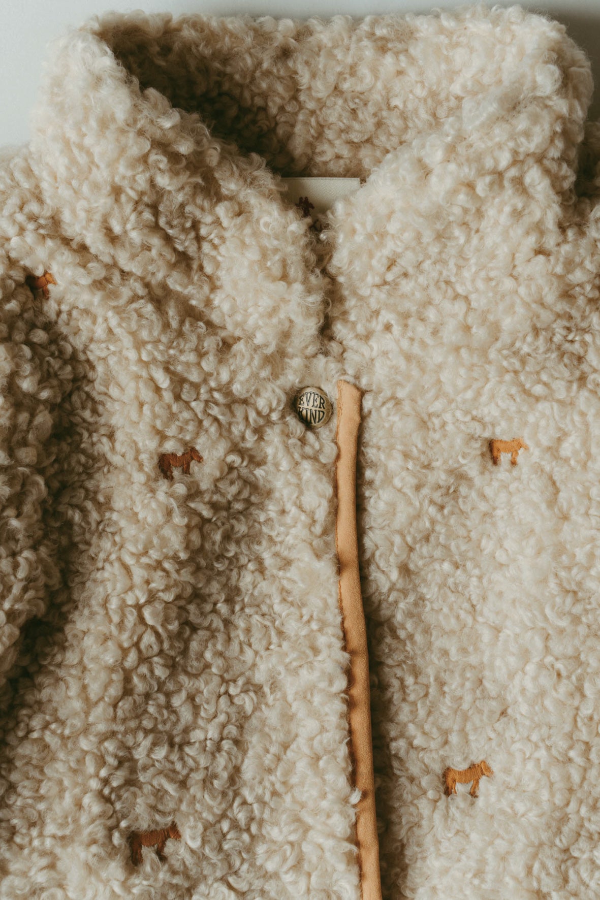 Convertible Boa Fleece Jacket(ivory)