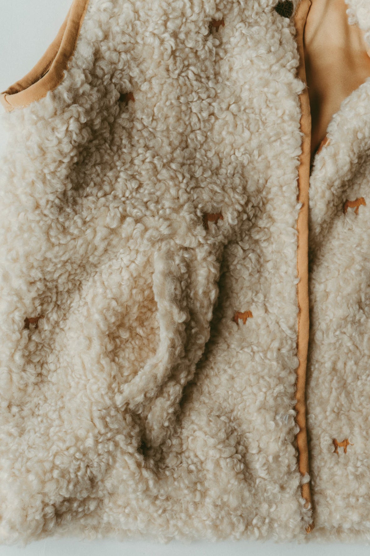 Convertible Boa Fleece Jacket(ivory)