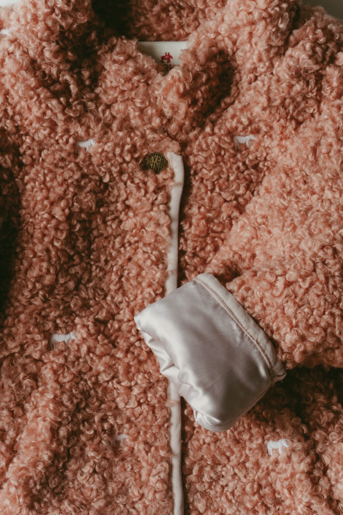 Convertible Boa Fleece Jacket(pink)